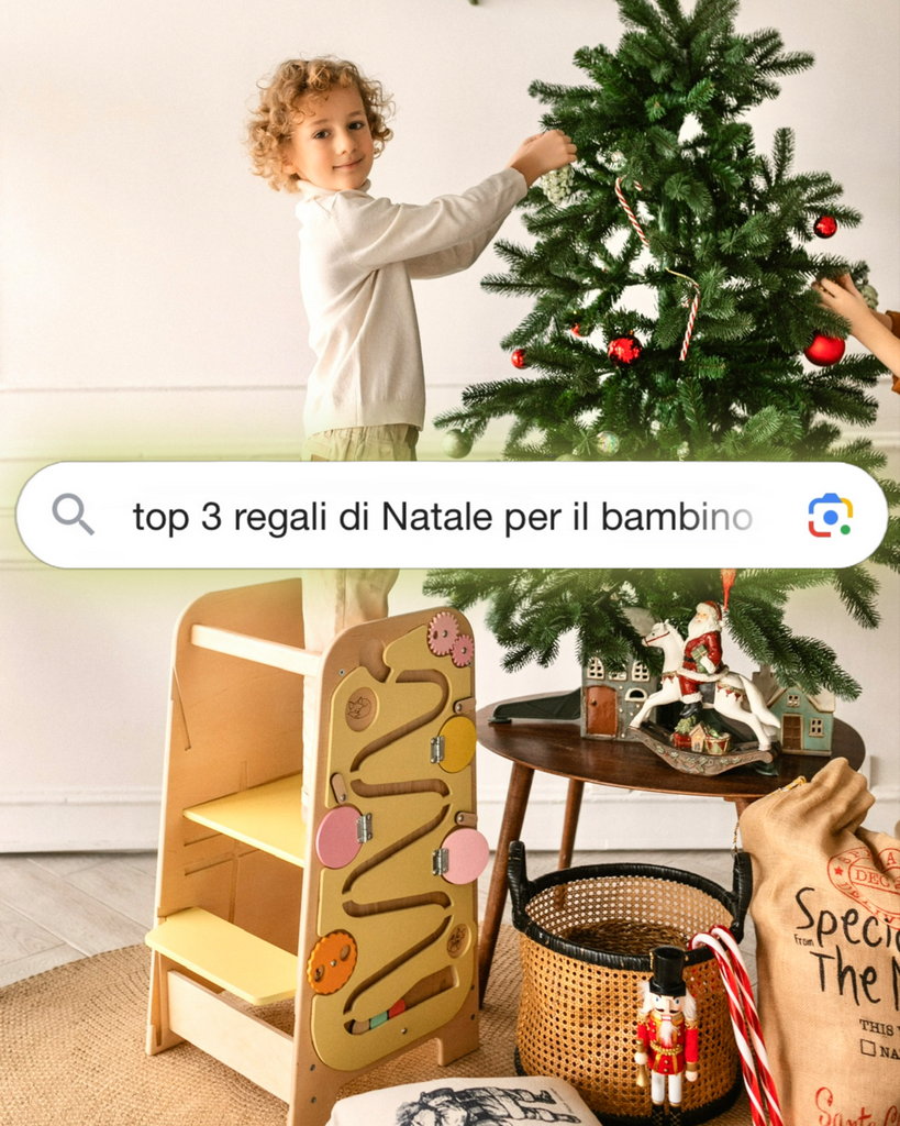 Top 3 regali di Natale per il bambino.