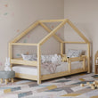 Letto per bambini a forma di casetta BusyKids MIMI-HOUSE con bordino rinforzato