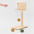 BusyKids canestro da basket in legno per bambini da pavimento