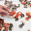 Puzzle educativo in legno con animali BusyKids - 30 pezzi