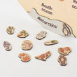 BusyKids mappa del mondo in legno con figure magnetiche di animali
