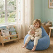 Pouf per bambini Tiny Drop – morbido e resistente velluto a coste FEEL