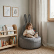 Pouf per bambini Mommy Rabbit – tessuto FRESH traspirante e resistente