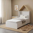 Letto a casetta PUFFI 200 x 90 cm