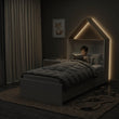 Letto a casetta PUFFI 200 x 90 cm