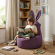 Pouf per bambini Mommy Rabbit – resistente tessuto canvas POP