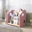 Libreria montessoriana BusyKids - celeste / rosa