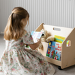 Libreria reversibile su ruote BusyKids - Natura