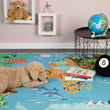 Tappeto per bambini Torino kids 233 WORLD MAP