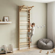 Scala di Corda in Legno per Spalliera BusyKids EVERGYM – Gioco Sospeso