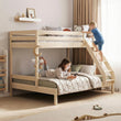 Letto a castello in legno BusyKids FAMI-MAX per 3 persone 200×90/200×140 cm