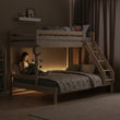 Letto a castello in legno BusyKids FAMI-MAX per 3 persone 200×90/200×140 cm