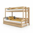 Letto a castello BusyKids LUMI-ONE con scala laterale 90 x 200 / 120 x 200 cm