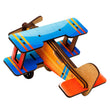 Modellino 3D in legno Aereo turbo BusyKids