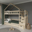 BusyKids Letto a castello MAMI-TWIN con scala contenitore 90 x 200 cm