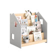 Libreria montessoriana BusyKids - Bianco e Grigio