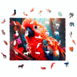 Puzzle in legno Pappagallo BusyKids