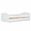 Letto Montessori per bambini LEO 160 × 80 / 140 × 70 cm con barriera anticaduta