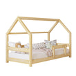 Letto a forma di casetta BusyKids KIKI-HOUSE con barriera protettiva