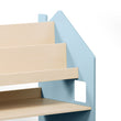 Scaffale Montessori 2-in-1 universale - celeste