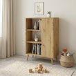 Comò FONDI in stile loft con gambe in legno