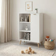 Comò FONDI in stile loft con gambe in legno
