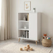 Comò FONDI in stile loft con gambe in legno