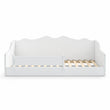 Letto Montessori a pavimento EMMA 140 × 70 / 160 × 80 cm – Bianco