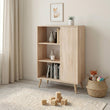 Comò FONDI in stile loft con gambe in legno