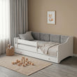Letto per bambini ERYK-ONE con pannelli morbidi e cassetto contenitore