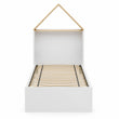 Letto a casetta PUFFI 200 x 90 cm