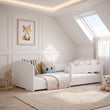 Letto Montessori per bambini LEO 160 × 80 / 140 × 70 cm con barriera anticaduta