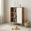 Comò FONDI in stile loft con gambe in legno