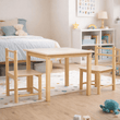 BusyKids – Set in betulla con tavolo e sedie