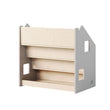 Libreria montessoriana BusyKids - Bianco e Grigio