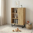 Comò FONDI in stile loft con gambe in metallo