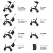 Zopa X Trike – Triciclo evolutivo 7-in-1 dai 10 mesi