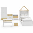 Letto a casetta PUFFI 200 x 90 cm
