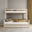 Letto a castello BusyKids LUMI-ONE con scala laterale 90 x 200 / 120 x 200 cm