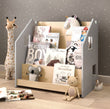 Libreria montessoriana BusyKids - Bianco e Grigio