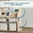 Scaffale Montessori 2-in-1