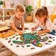 Puzzle in legno sagomato Tartaruga longeva A3 BusyKids