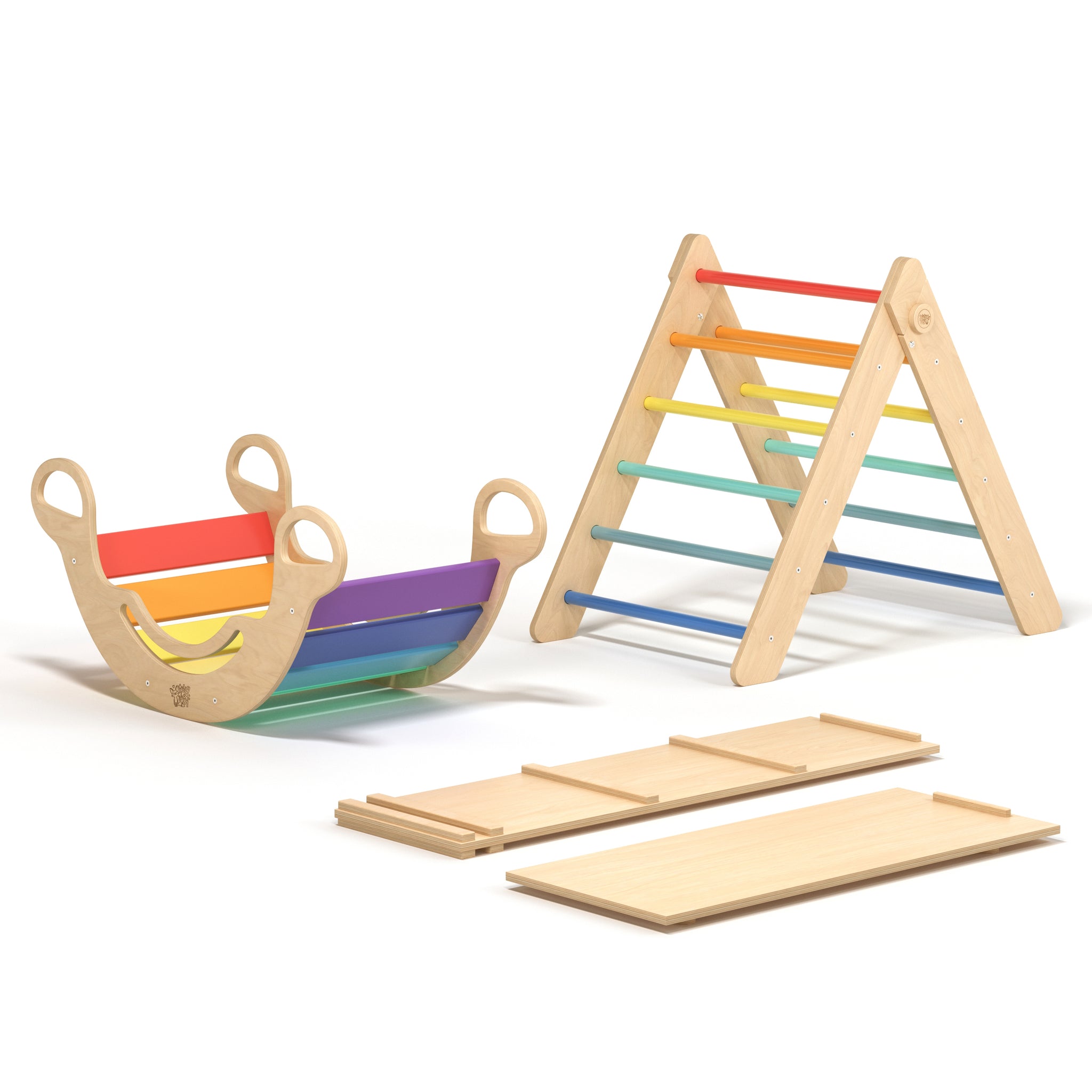 Toyland Triangolo Attività 5 Facce Per Bambini 6m+, Gioco Sensoriale Con Perline E Suoni, Senza BPA - 2