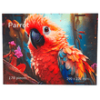 Puzzle in legno Pappagallo BusyKids