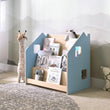 Libreria montessoriana BusyKids - celeste / rosa