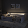 Letto Montessori a pavimento ERYK 160 × 80 cm con sponda anticaduta – Bianco
