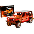Modellino 3D in legno Veicolo fuoristrada BusyKids