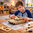 Modellino 3D in legno Abrams BusyKids