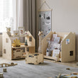 Libreria montessoriana + Scaffale portagiochi Set - Edizione limitata