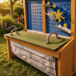 2Kids Toys – Casetta da giardino Hobby Workshop